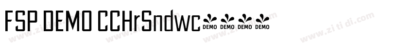 FSP DEMO CCHrSndwc字体转换 FSP DEMO CCHrSndwc字体转换
